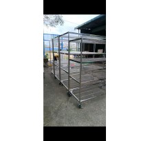 xe đẩy inox đa năng