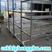 xe đẩy inox đa năng