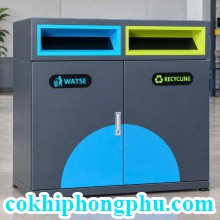 THÙNG RÁC INOX CÔNG CỘNG