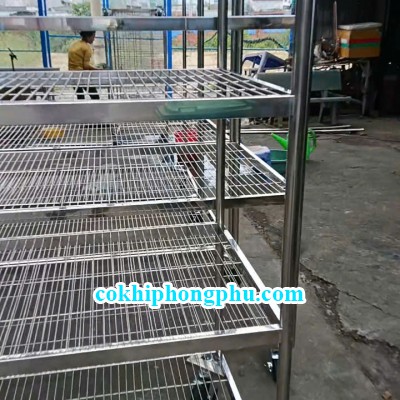 xe đẩy inox đa năng