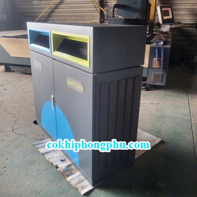 THÙNG RÁC INOX CÔNG CỘNG