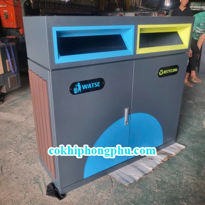 THÙNG RÁC INOX CÔNG CỘNG