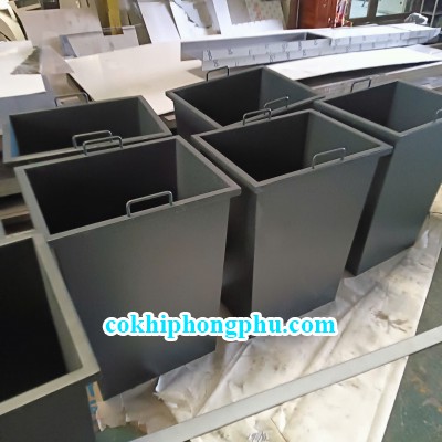 THÙNG RÁC INOX CÔNG CỘNG