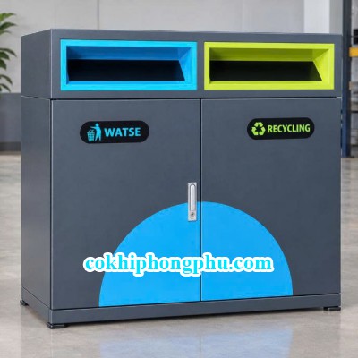 THÙNG RÁC INOX CÔNG CỘNG