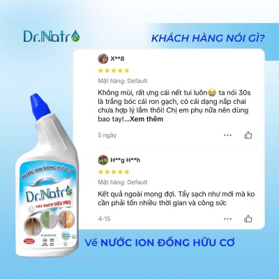 tẩy rong rêu  dt,natro